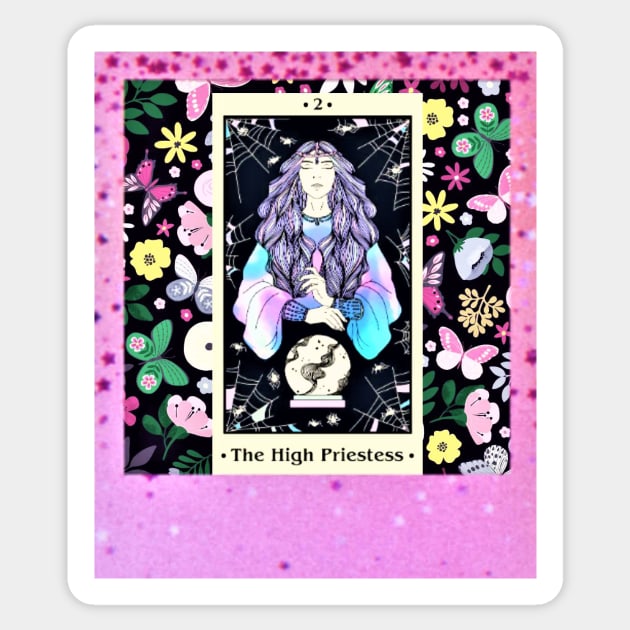 High Priestess Sticker by Minxylynx4